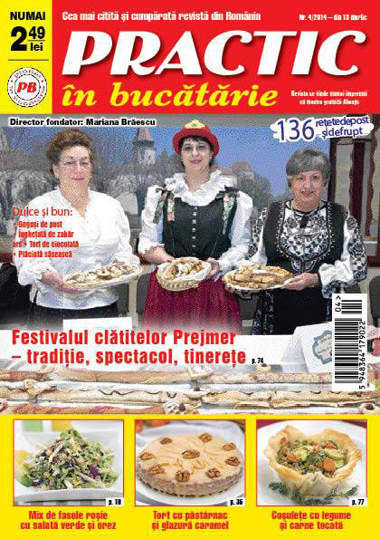 Practic in bucatarie ~~ Festivalul clatitelor Prejmer: traditie, spectacol, tinerete ~~ Nr. 4 Aprilie 2014