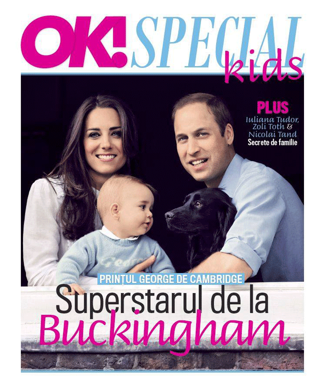 OK! Magazine Special Kids ~~ Printul George de Cambridge ~~ 29 Mai 2014