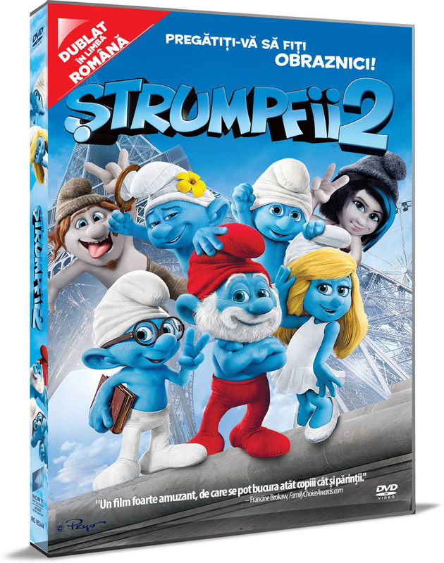 DVD cu filmul STRUMFII 2 ~~ 13 Iunie 2014 ~~ Pret: 15 lei