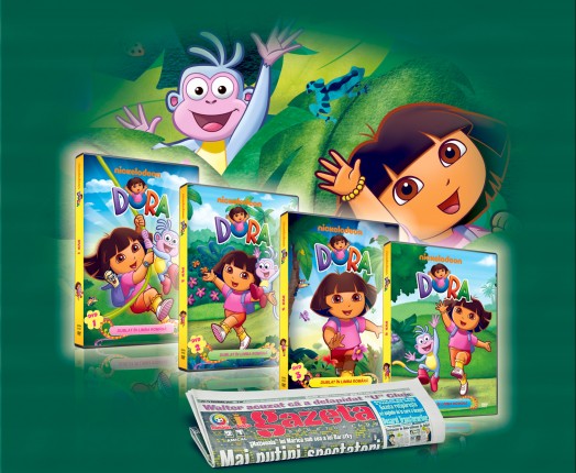 Colectia de DVD-uri Dora Exploratoarea ~~ din 21 Iulie 2014