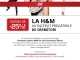 Oferta H&M de reducere la abonarea la newsletter