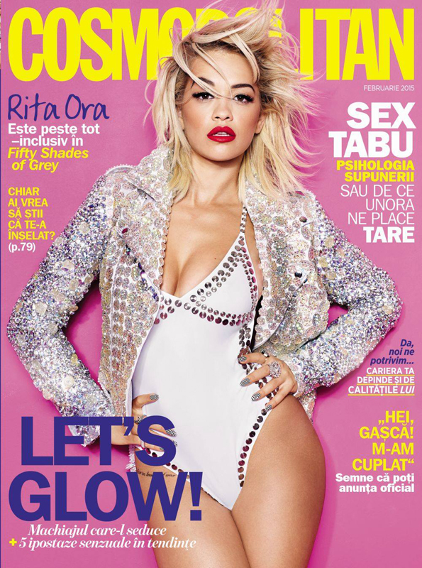 Cosmopolitan Romania ~~ Coperta: Rita Ora ~~ Februarie 2015