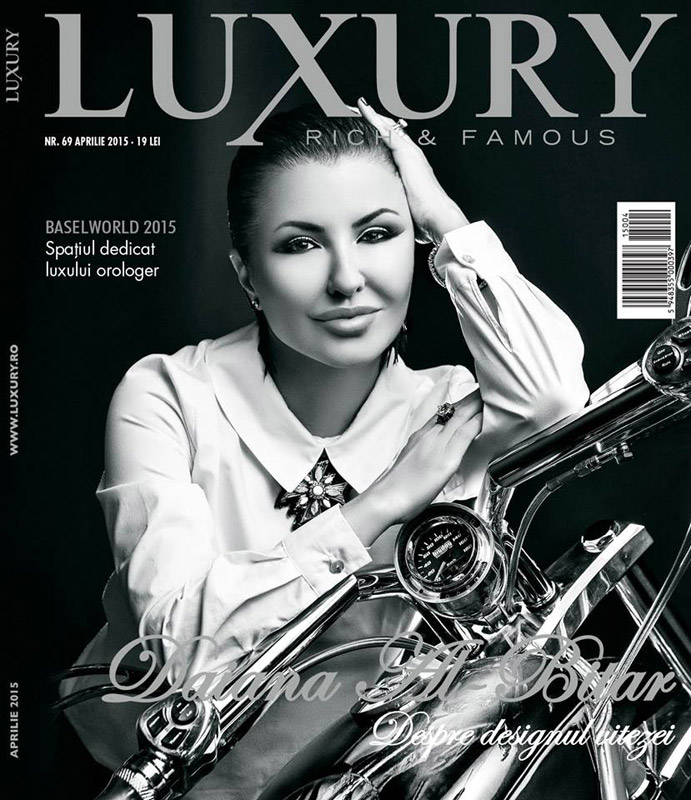 Luxury Rich and Famous ~~ Coperta: Daiana Voicu Al-Bitar ~~ Aprilie 2015