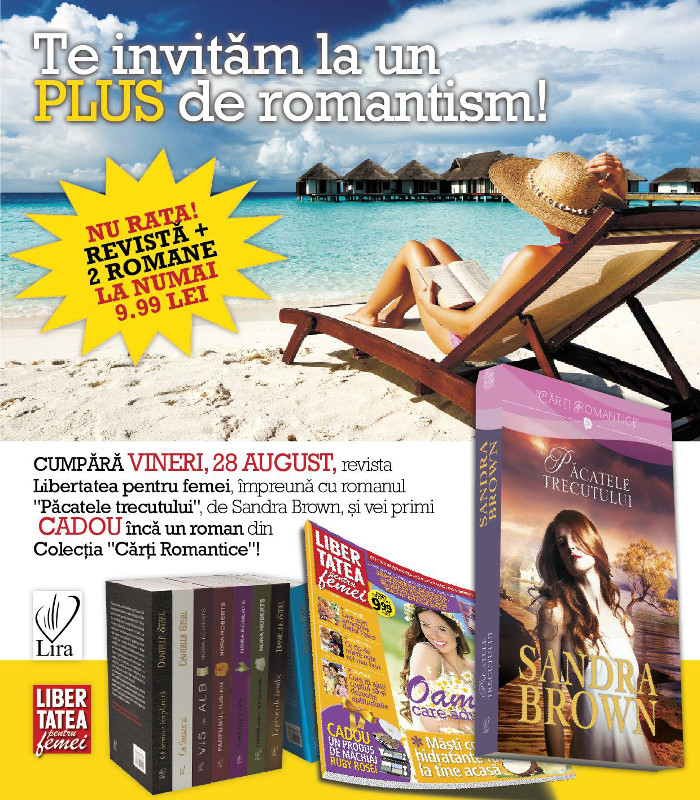 Promo pentru pachetul revista+2 carti din Colectia Carti Romantice ~~ 28 August 2015 ~~ Pret: 10 lei