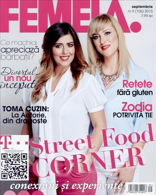 Revista FEMEIA. ~~ Street Food Corner ~~ Septembrie 2015