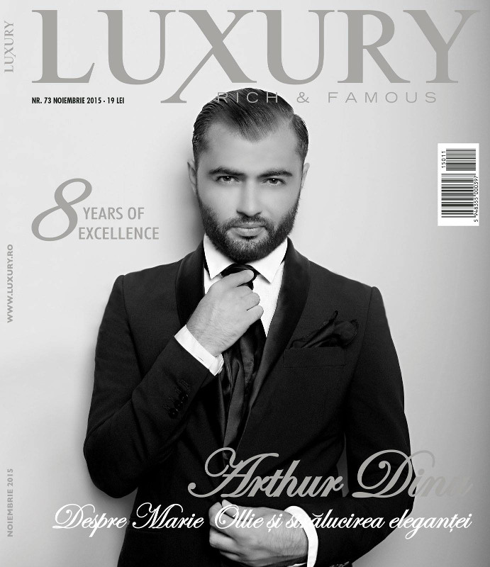 Luxury. Rich and Famous ~~ Editie aniversara 8 ani ~~ Coperta: Arthur Dinu ~~ Noiembrie 2015