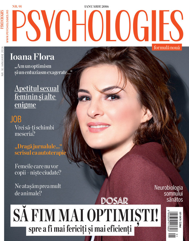 Psychologies Romania ~~ Coperta: Ioanal Flora ~~ Decembrie 2015