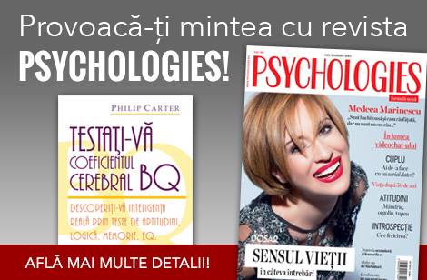 Promo editie de Decembrie 2015 a revistei Psychologies Romania ~~ Pret pachet: 20 lei