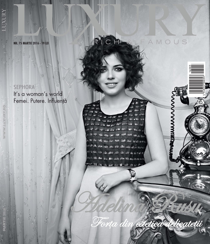 Luxury Magazine ~~ Coperta: Adelina Rusu ~~ Martie 2016