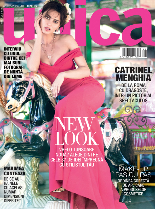 Revista UNICA ~~ Coperta: Catrinel Menghia ~~ Aprilie 2016