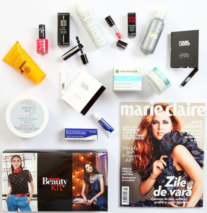 Marie Claire Beauty Kit Nr 4 ~~ Lansare in 15 Iunie 2016 ~~ Pret: 69 lei