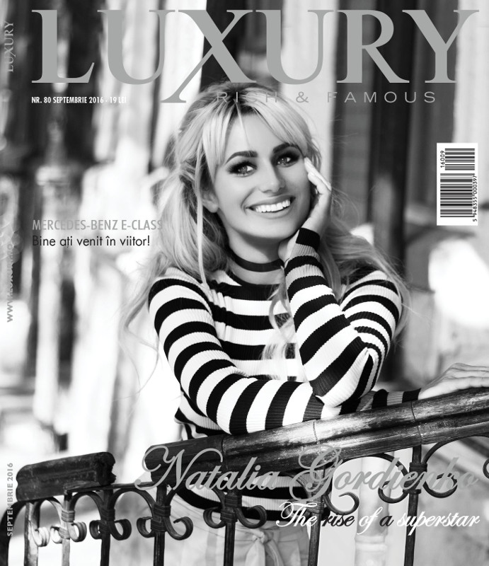 Luxury Magazine Romania ~~ Coperta: Natalia Gordienko ~~ Septembrie 2016