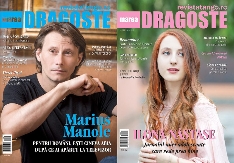 Tango - Marea Dragoste ~~ Coperta dubla: Ilona Nastase si Marius Manole ~~ Iunie 2017