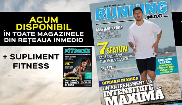 Running Mag si Suplimentul Fitness Mag ~~ Coperti: Ciprian Marica si Mihaela Radulescu ~~ Septembrie-Octombrie 2017