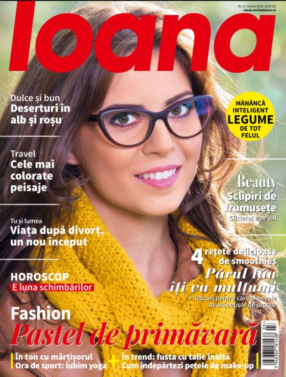 Revista IOANA ~~ Pastel de Primavara ~~ Martie 2018