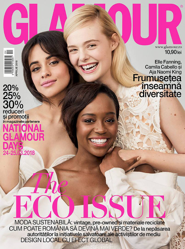 Glamour Magazine Romania ~~  The Eco Issue ~~ Aprilie 2018
