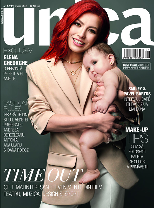 Revista UNICA ~~ Coperta: Elena Gheorghe ~~ Aprilie 2018