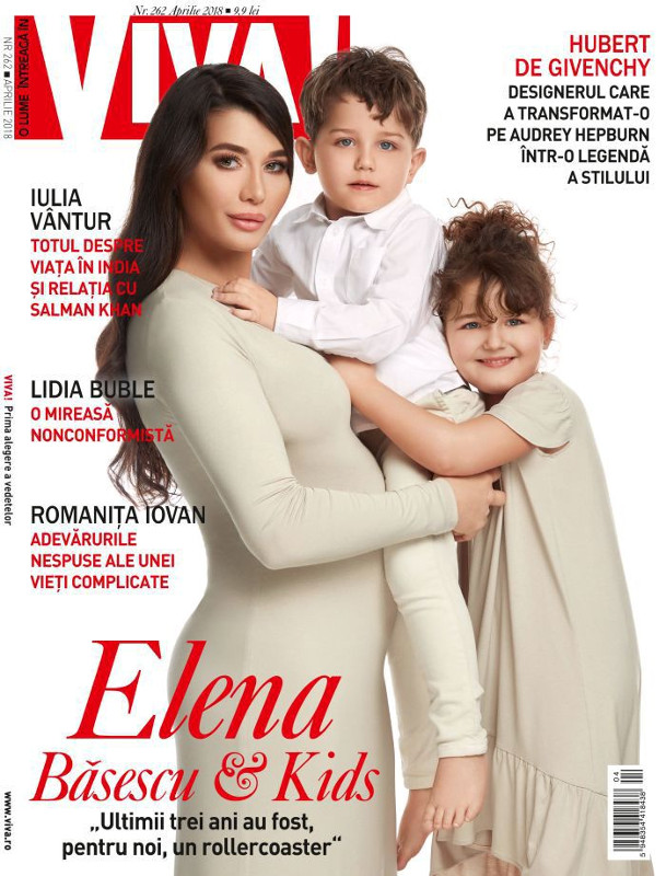 Revista VIVA! ~~ Coperta: Elena Basescu ~~ Aprilie 2018