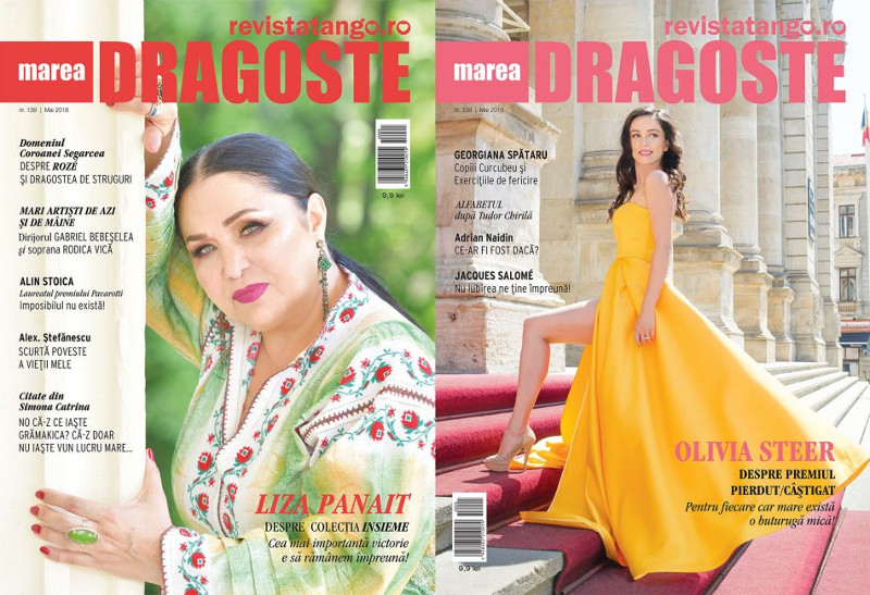 Tango - Marea Dragoste ~~ Coperta: Olivia Steer si Liza Panait ~~ Mai 2018