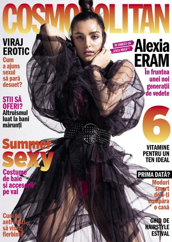 Cosmopolitan Magazine Romania ~~ Coperta: Alexia Eram ~~ Iunie 2018