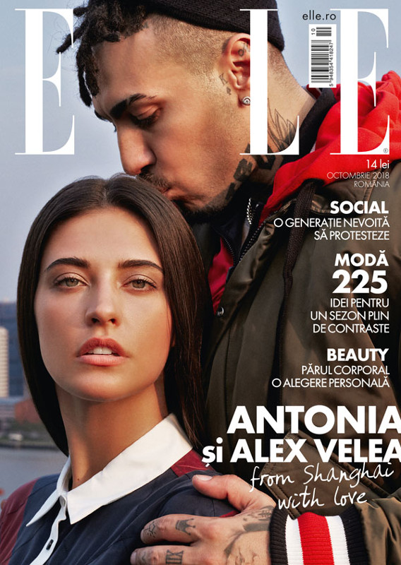 ELLE Magazine Romania ~~ Coperta: Antonia si Alex Velea ~~ Octombrie 2018