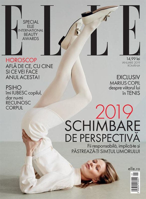 ELLE Magazine Romania ~~ Schimbare de perspectiva ~~ Ianuarie 2019