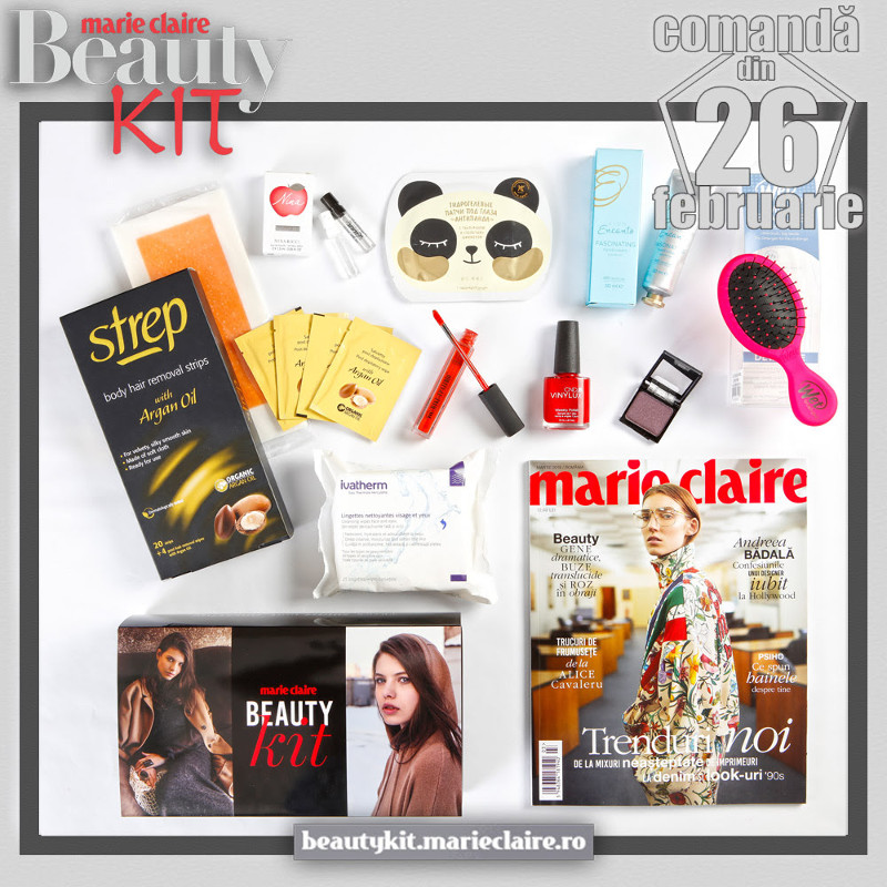 Marie Claire Beauty Kit ~~ Pret: 65 lei ~~ Din 26 Februarie 2019