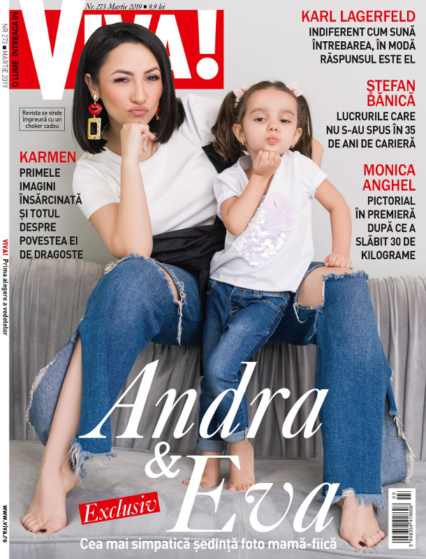 Revista VIVA! ~~ Coperta: Andra si Eva ~~ Martie 2019