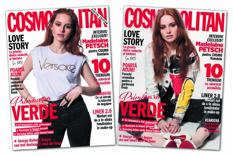 Cosmopolitan Magazine Romania ~~ Coperta: Melanie Petsch ~~ Aprilie 2019