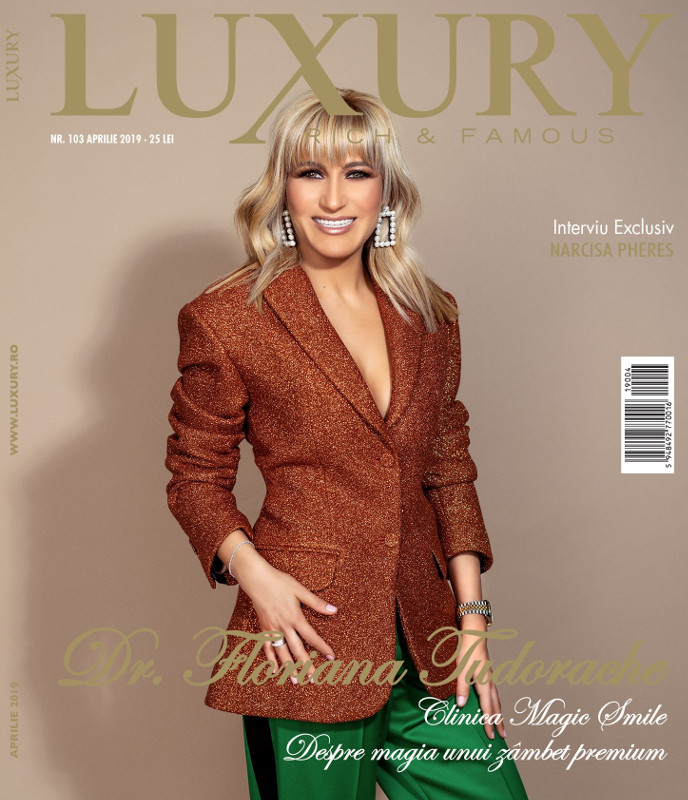 Luxury Magazine Romania ~~ Coperta: Floriana Tudorache ~~ Aprilie 2019
