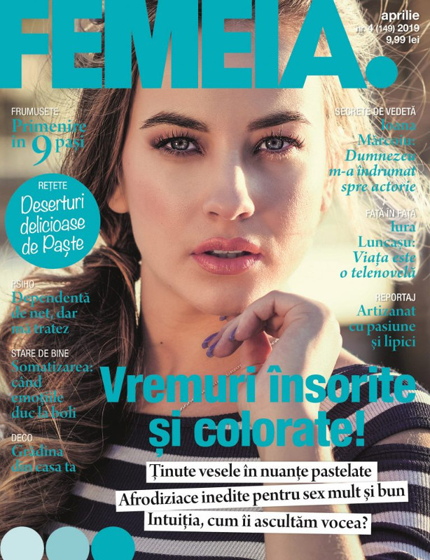Revista FEMEIA. ~~ Vremuri insorite si colorate ~~ Aprilie 2019