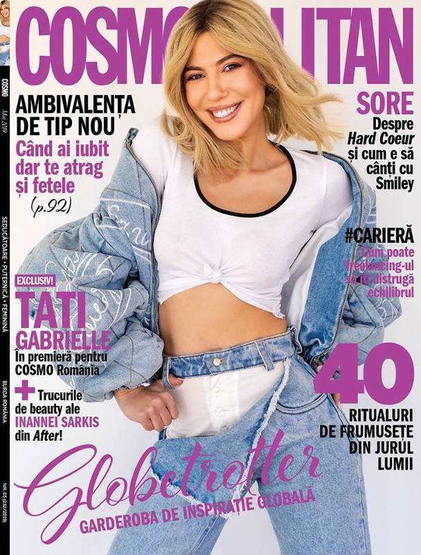 Cosmopolitan Magazine Romania ~~ Coperta: Sore ~~ Mai 2019