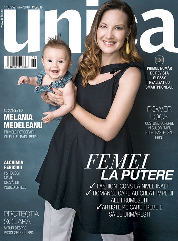 Revista UNICA ~~ Coperta: Melania Medeleanu ~~ Iunie 2019