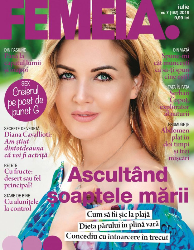 Revista FEMEIA. ~~ Ascultand soaptele marii ~~ Iulie 2019
