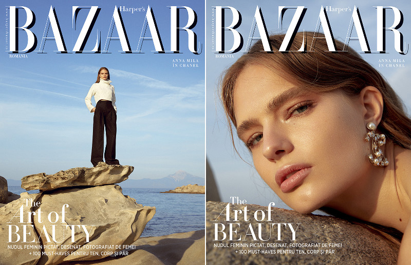 Harpers BAZAAR Magazine Romania ~~ Coperta: Anna Mila ~~ Octombrie 2019