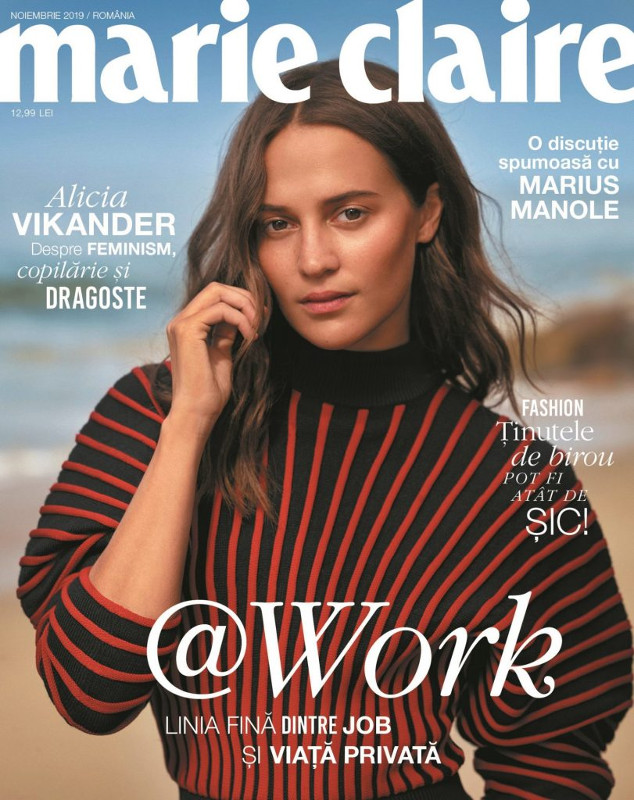 Marie Claire Magazine Romania ~~ Linia fina dintre job si viata privata ~~ Noiembrie 2019