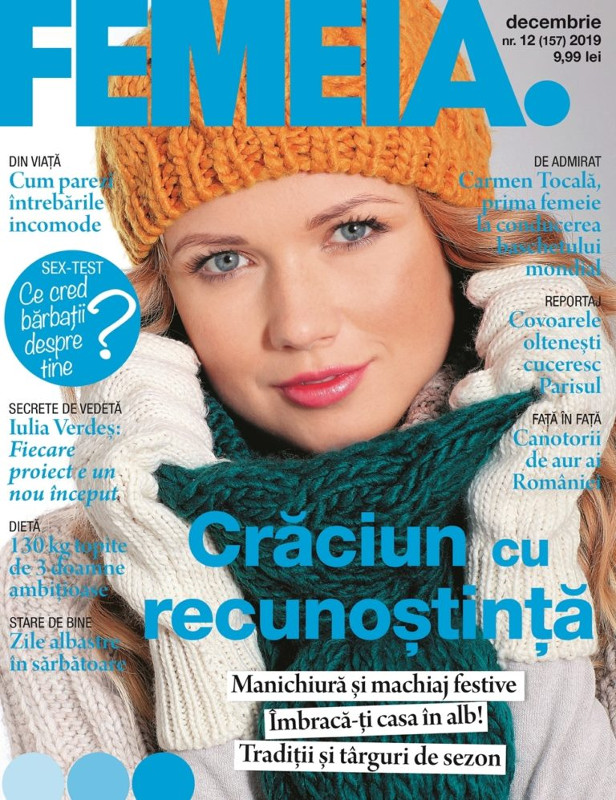 Revista FEMEIA. ~~ Craciun cu recunostinta ~~ Decembrie 2019