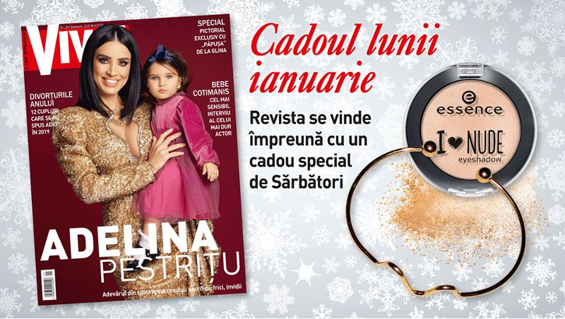 Promo editia de Ianuarie 2020 a revistei VIVA! ~~ Pret pachet Unica + fard Essence + Bratara: 12 lei