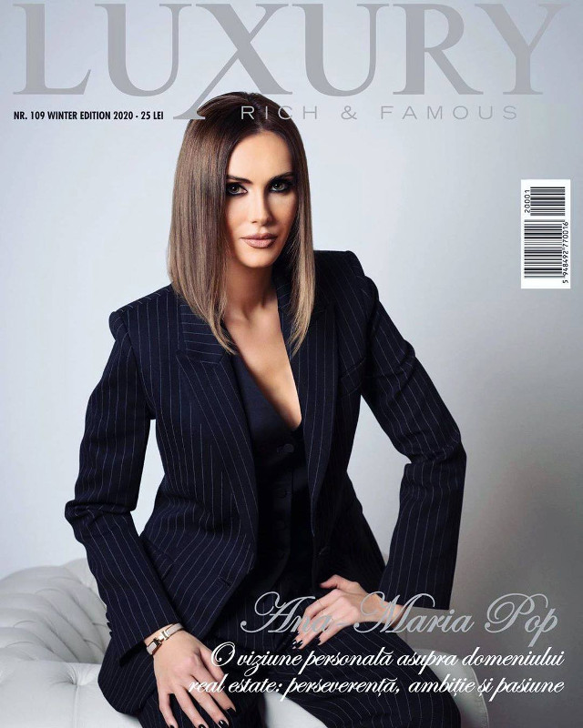 LUXURY Magazine Romania ~~ Coperta: Ana-Maria Pop ~~ Nr. 109 Iarna 2020