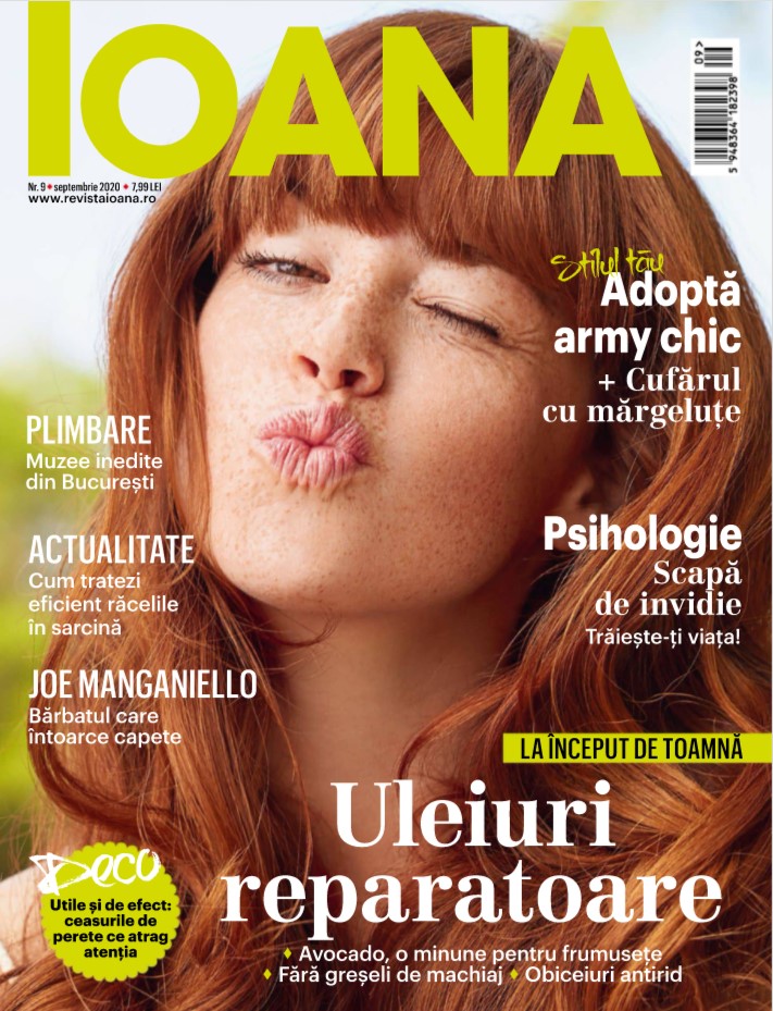 Revista IOANA ~~ Despre: Uleiuri vindecatoare ~~ Septembrie 2020