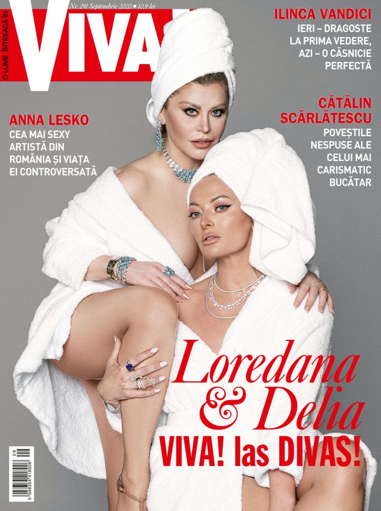 Revista VIVA! ~~ Coperta: Loredana si Delia ~~ Septembrie 2020