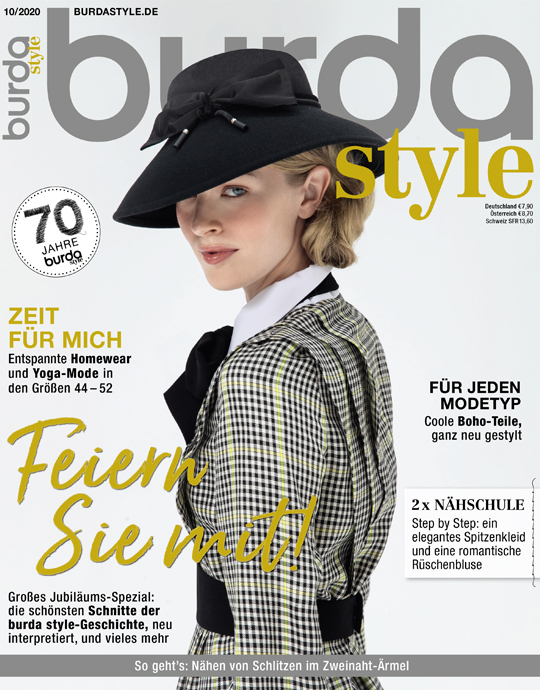 Burda Style Germania ~~ Numar aniversar 70 de ani ~~ Octombrie 2020