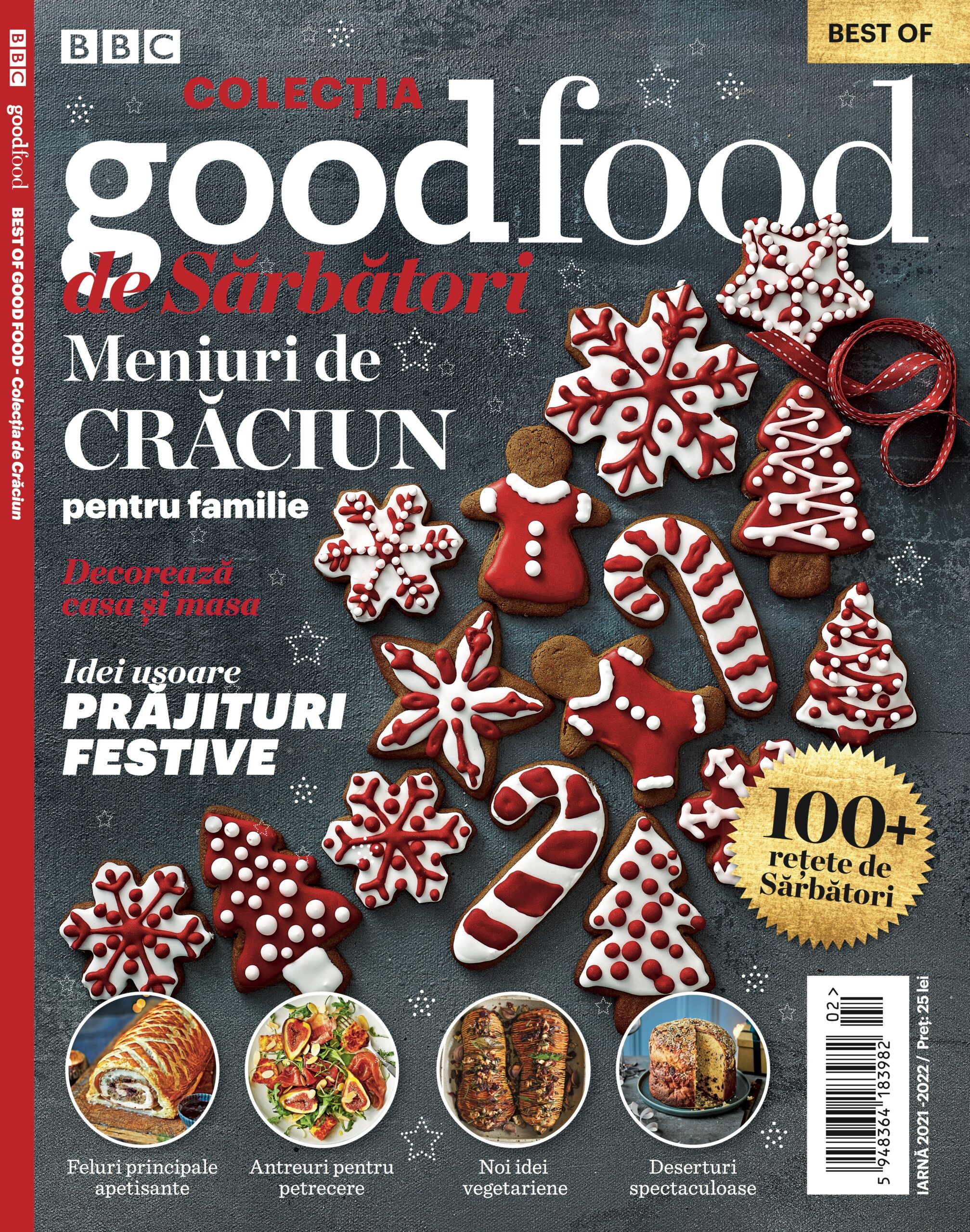 BBC Good Food Magazine Romania ~~ Colectia de Sarbatori ~~ Meniuri de Craciun pentru familie ~~ Iarna 2021 - 2022