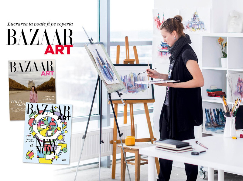 Harpers Bazaar Magazine Romania ~~ Promo Bazaar Art ~~ Decembrie 2021