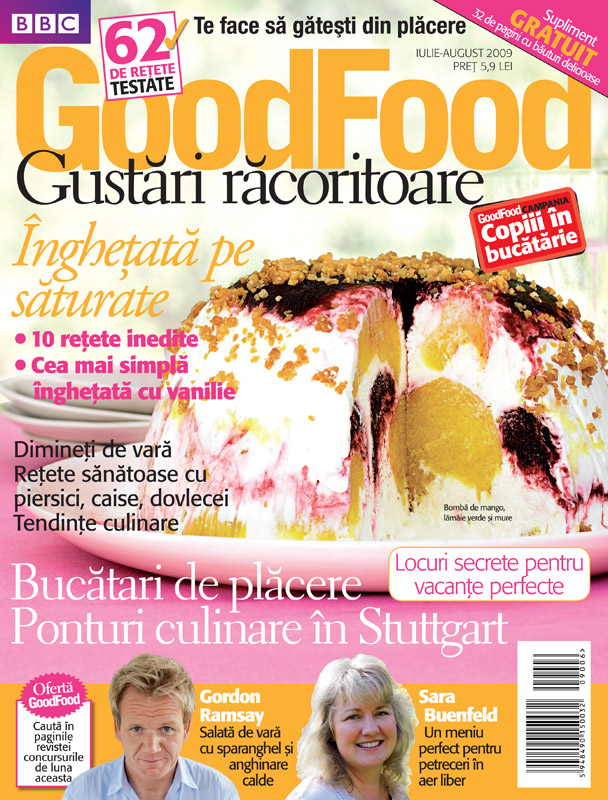 Good Food Romania :: Gustari Racoritoare :: Iulie - August 2009