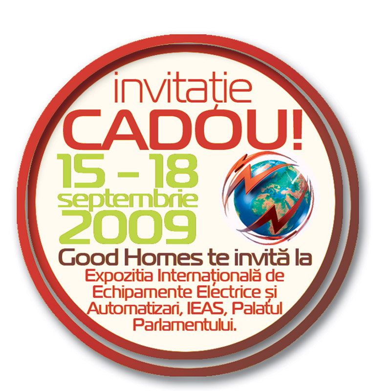 Invitatie la Expozitia Internationala de Echipamente Electrice si Autamatizari ~~ 15-18 Septembrie 2009 ~~ Palatul Parlamentului