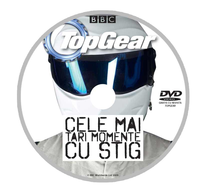 DVD Cele mai tari momente cu Stig ~~ Top Gear Romania ~~ Octombrie 2010