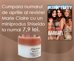 Promo Marie Claire :: Mini-produs Shiseido :: Aprilie 2009