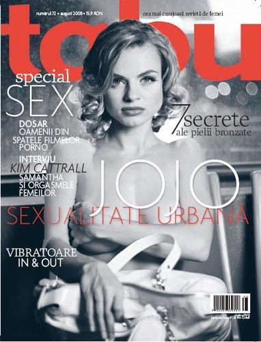 Coperta revista Tabu, August 2008