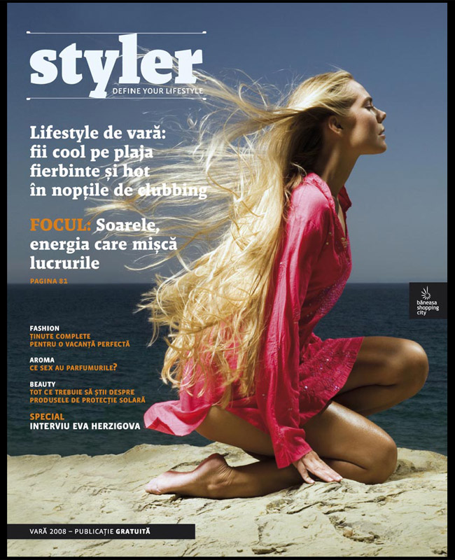 Revista gratuita Styler, pentru Baneasa Shopping City